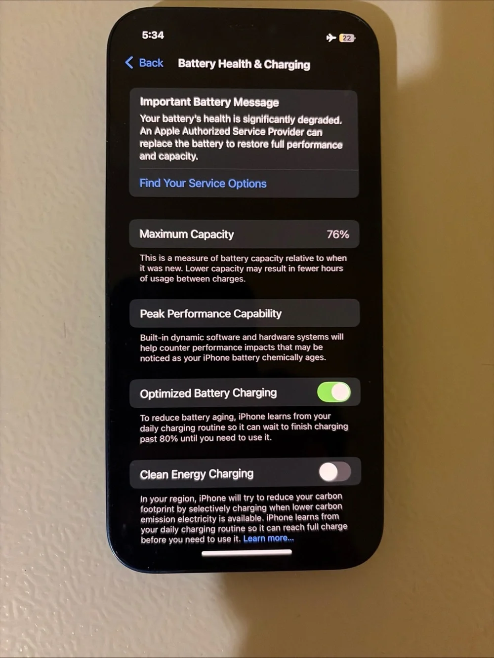 Apple IPhone 12 Unlocked 64gb Blue